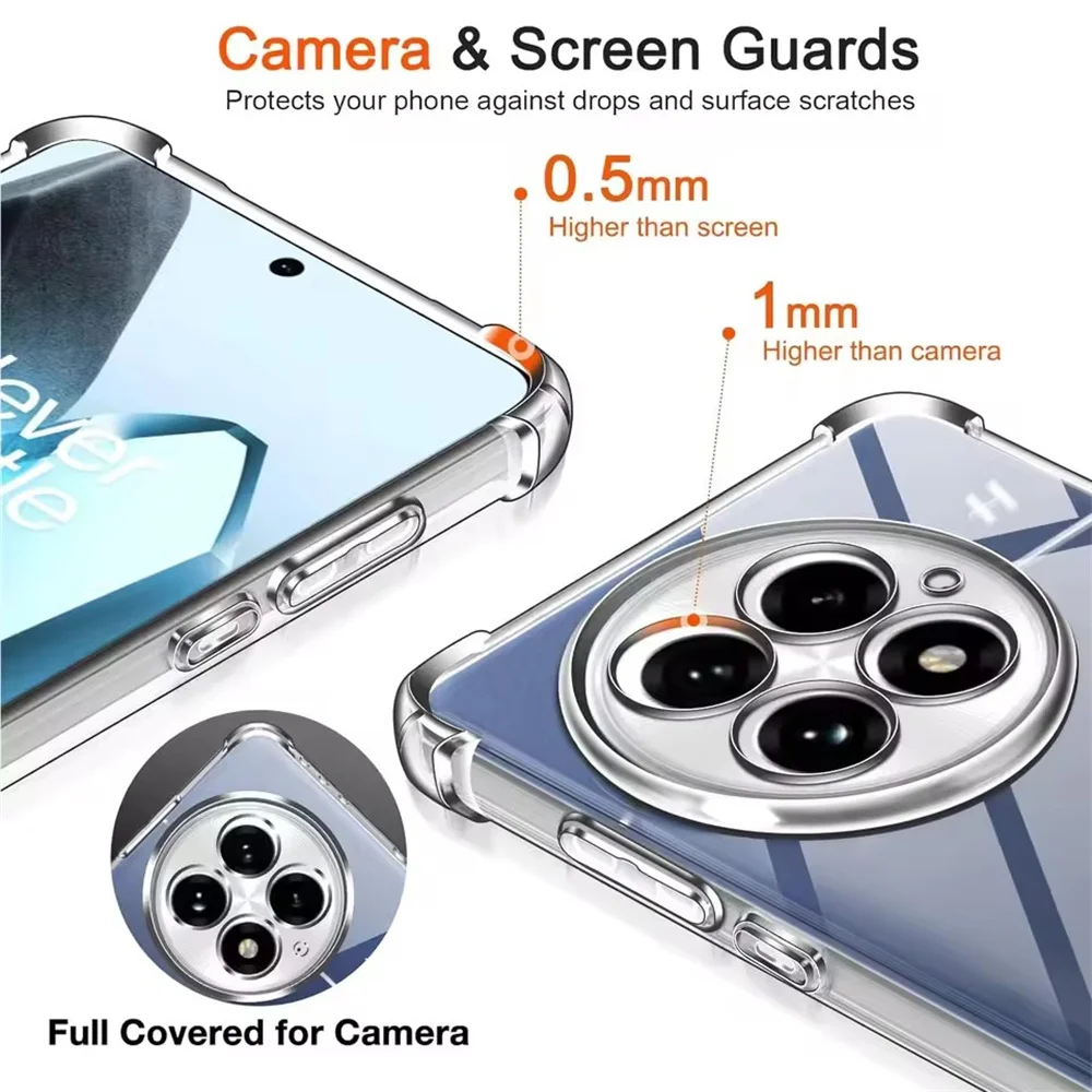 Ultra Thin Clear Shockproof Crystal Phone Case