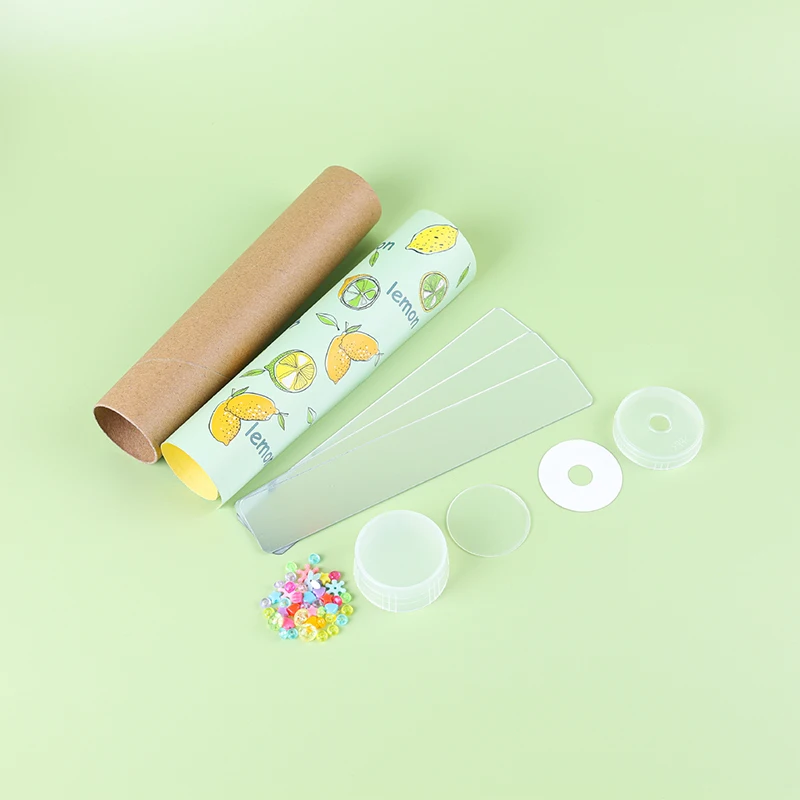 DIY Kaleidoscope Material Kits Kaleidoscope Toy Scientific Experiment Educational DIY Toys Kindergarten Teaching Tools
