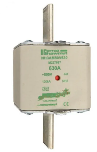 

Fuses: NH3AM50V315 P232520 / NH3AM50V355 Q232521 / NH3AM50V400 R232522 / NH3AM50V425 S232523 / NH3AM50V450 T232524