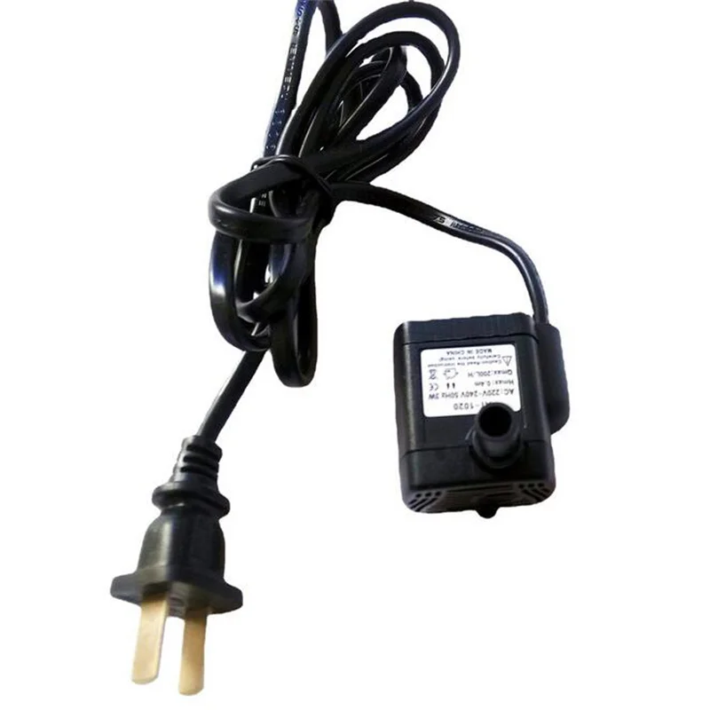 AC 220V 3W Submersible Water Pump Aquarium Fountain Air Fish Pond Tank Pond Water Pump Mini Submersible Pumps submersible water pump