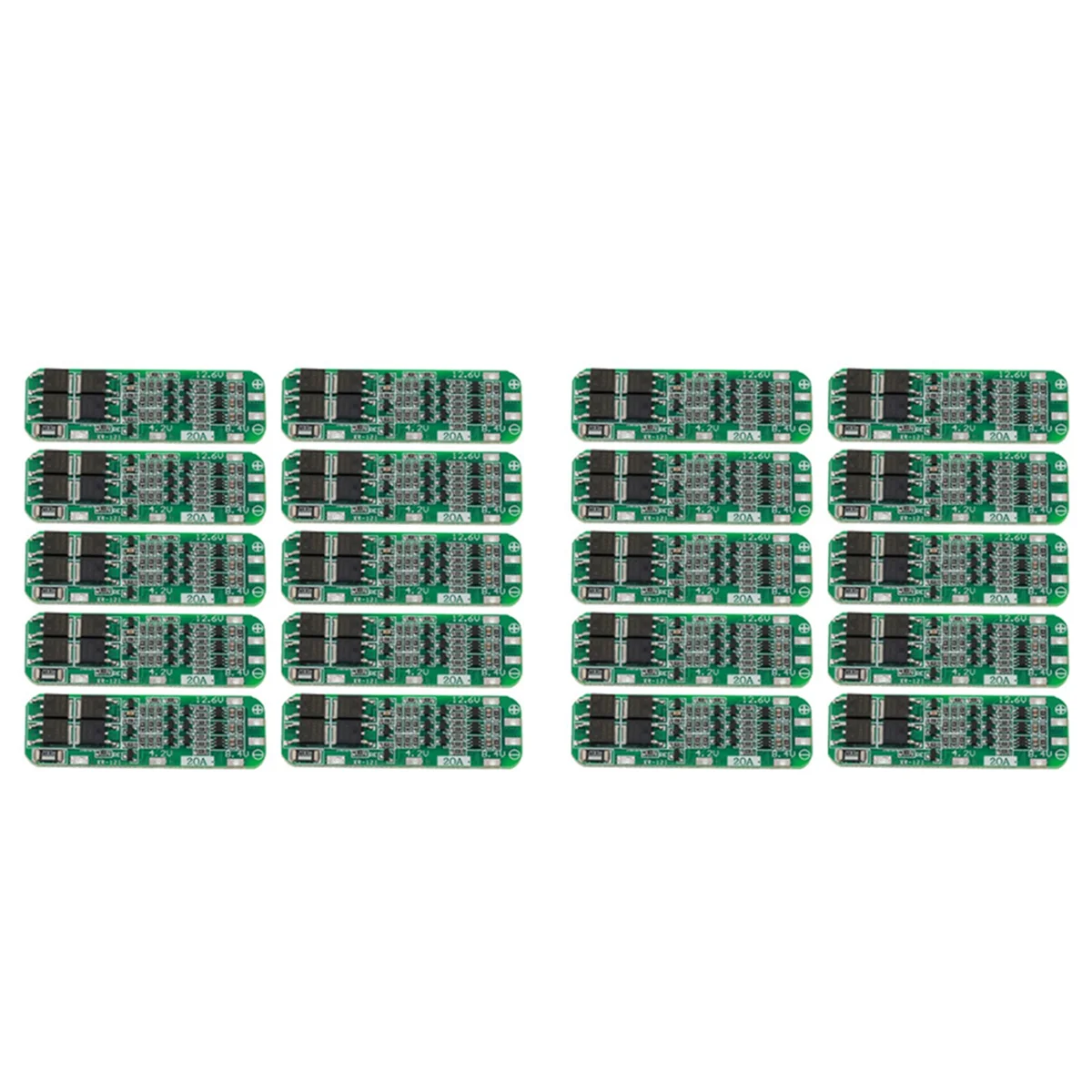 

20Pcs 3S 20A BMS 18650 Li-Ion модуль зарядного устройства литиевой батареи PCB 11,1 V 12V 12,6 V Module