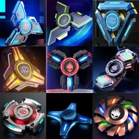 Metal Fidget Spinner Bearing R188 Fingertip Gyro Luminous with Hand Twisting Accessories Stress Toy for Adults Kids 1