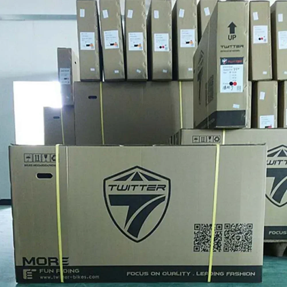 TWITTER OVERLORD 27,5/29iner WheelTop EDS-13S cambio electrónico freno de disco de aceite suspensión completa bicicleta de montaña de fibra de carbono MTB