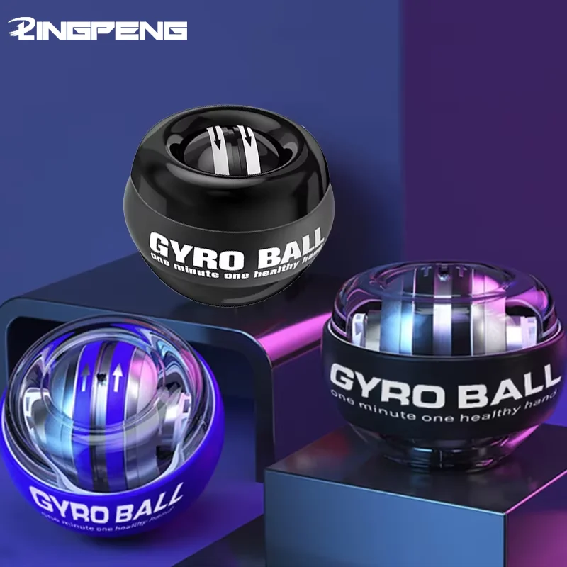 Fitness Equipment Sport Gym Gyro Ball Workout Exercise Power Portable Body Building Sports Entertainment