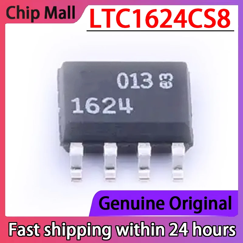

5PCS LT1624 LTC1624CS8 Silk Screen 1624 Switch Regulator Controller Brand New Original Stock
