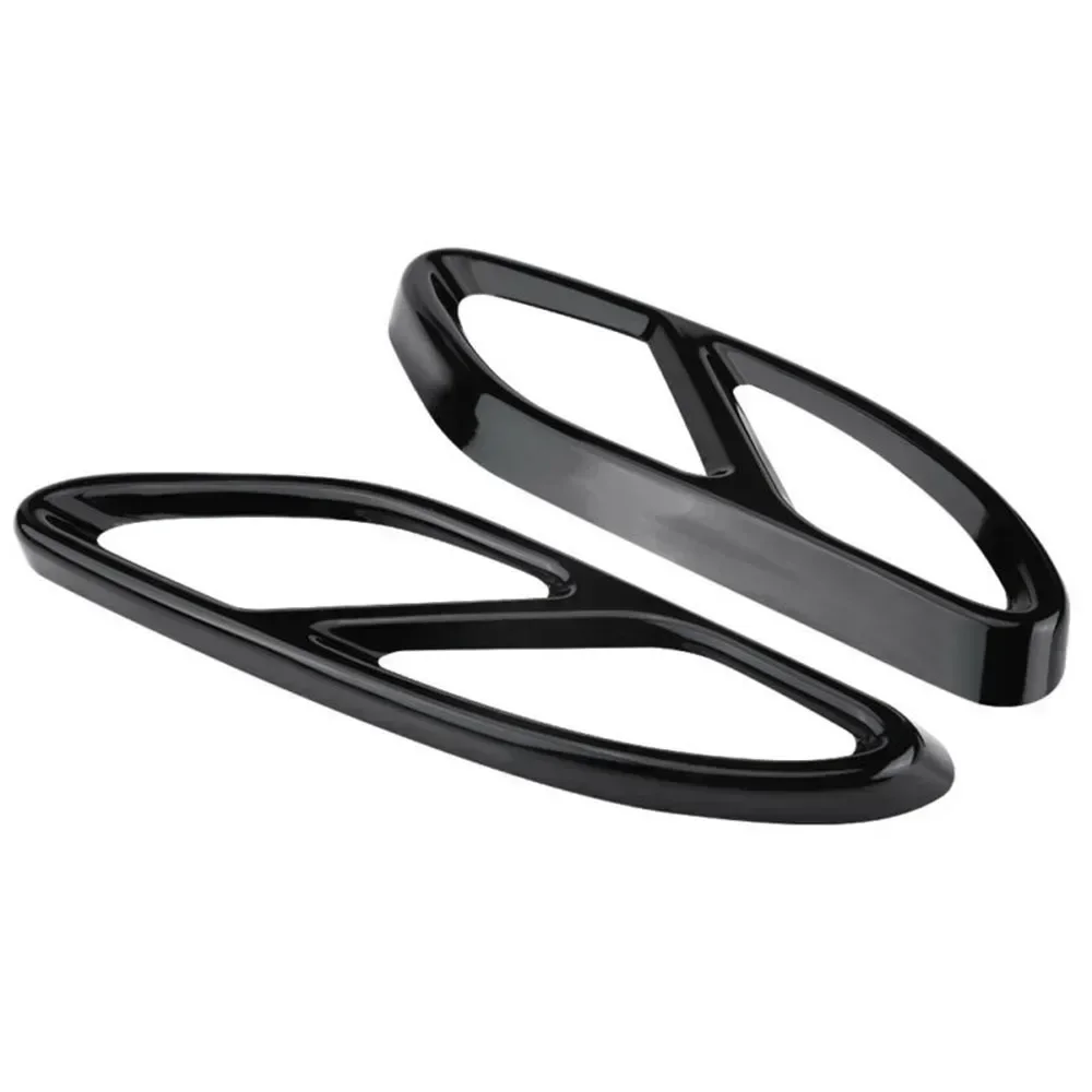 Enhance Your Car's Appearance with For Mercedes GLC C E Class W205 Coupe W246 W212 W213 W176 Exhaust Pipe Tip Cover
