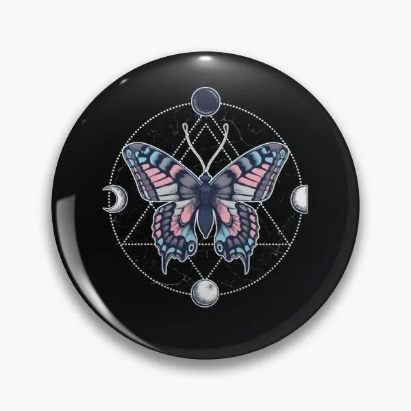 

Transgender Butterfly Soft Button Pin Gift Lover Funny Women Collar Hat Creative Cute Metal Brooch Badge Cartoon Fashion