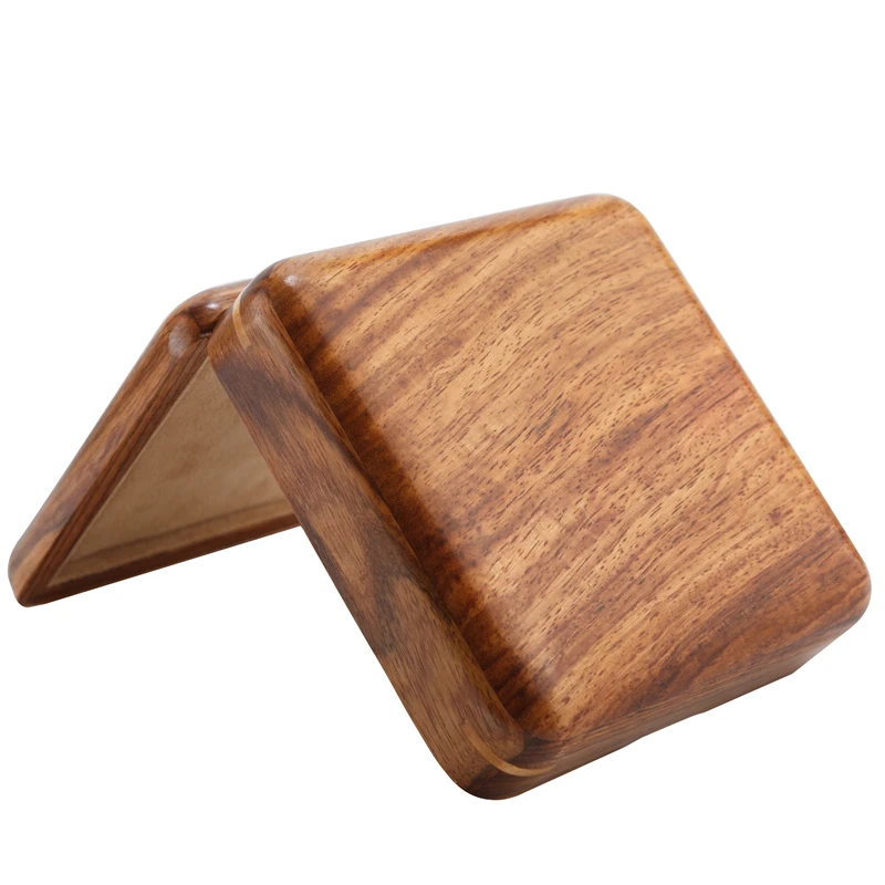 Solid Wood Jewelry Box Storage for Women Small Jewelry Boxes Organizer Bracelet Velvet Tray Display Stand Collection Accessories