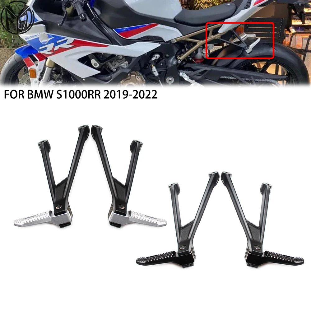Motorcycle Footrests For BMW S1000RR S1000R 2009-Motorcycle Rear Passenger Footrest Bracket Kit