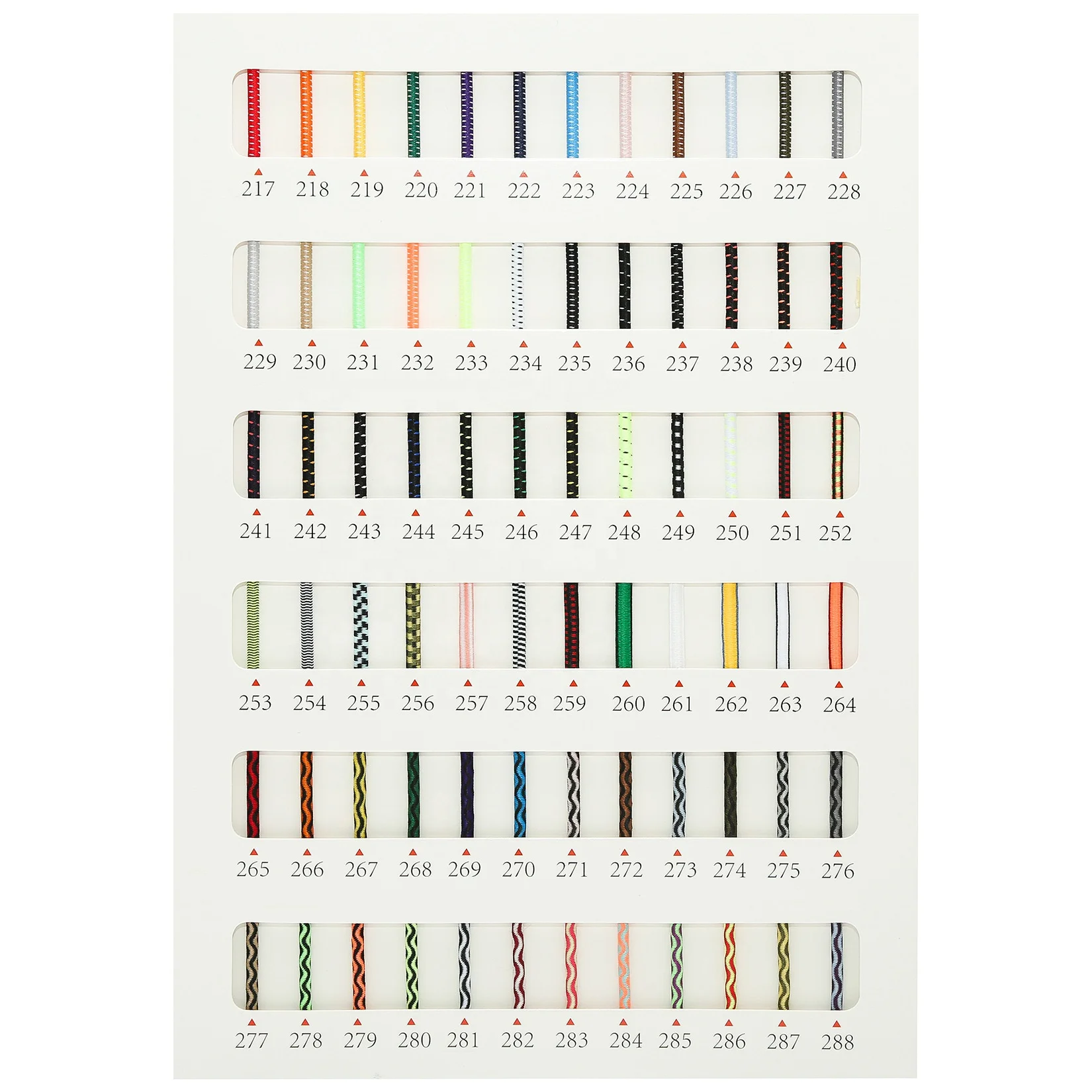 UV Resistant Stock 500 Colors Personalized Patterns 2mm 2.5mm 3mm Bungee Shock Cords