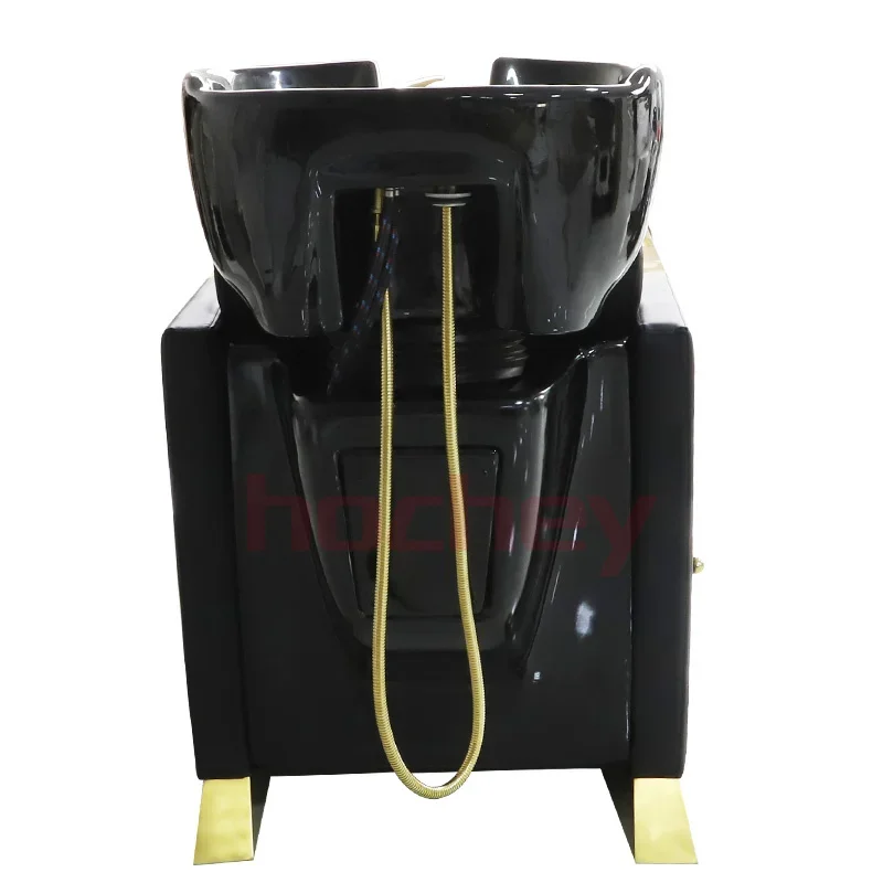 Hochey Newest Fashion Salon Shampoo Unit with Adjustable Seat hair washing chair for Spa Beauty Salon 3