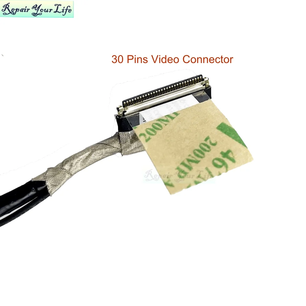 Cabo Video da Tela do Lcd do Portátil para Asus Tp461 Ux461u Ux461un Ux461un Conduziu a Câmera da Fita do Cabo Flexível 1400502510000 Dd0bkqlc001 30p - Imagem 4