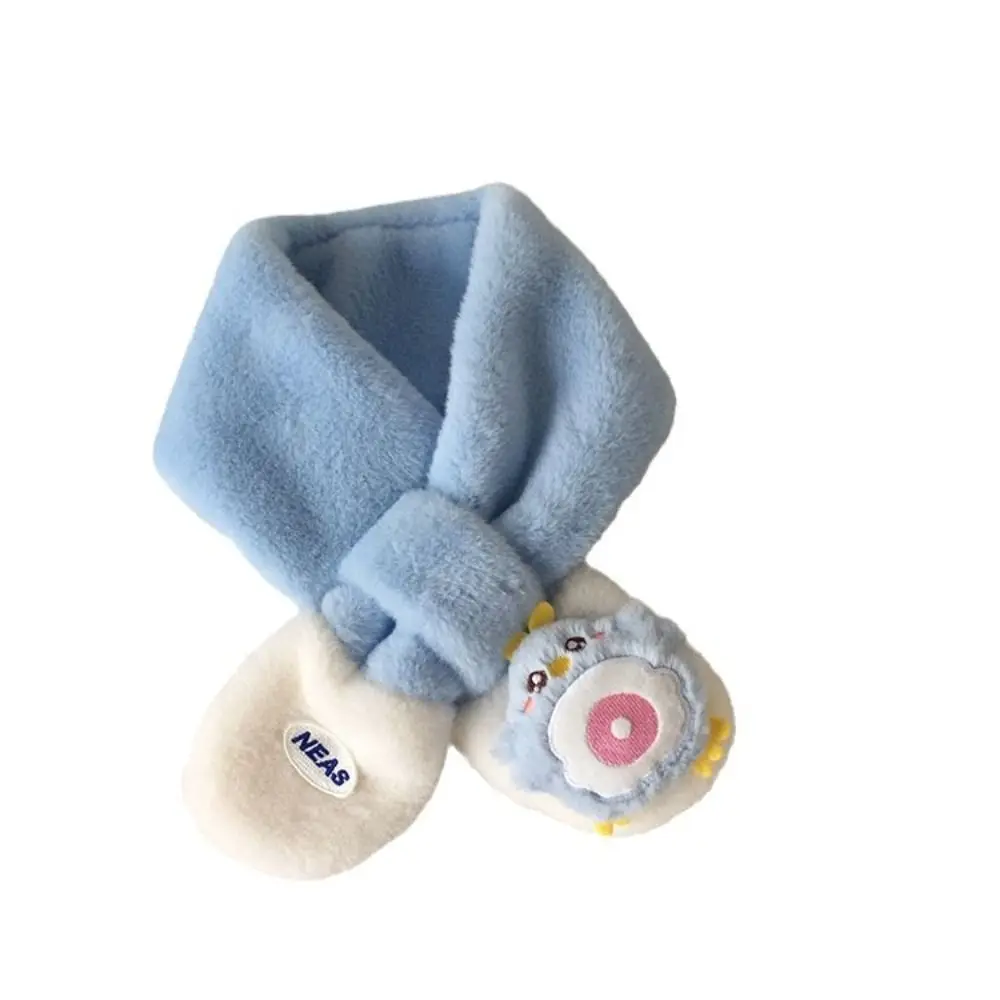 Cute Plush Scarf Glove Sets Cartoon Love Doll Winter Warm Soft Girl&Child Scarf Glove Ornaments Accessories Gifts