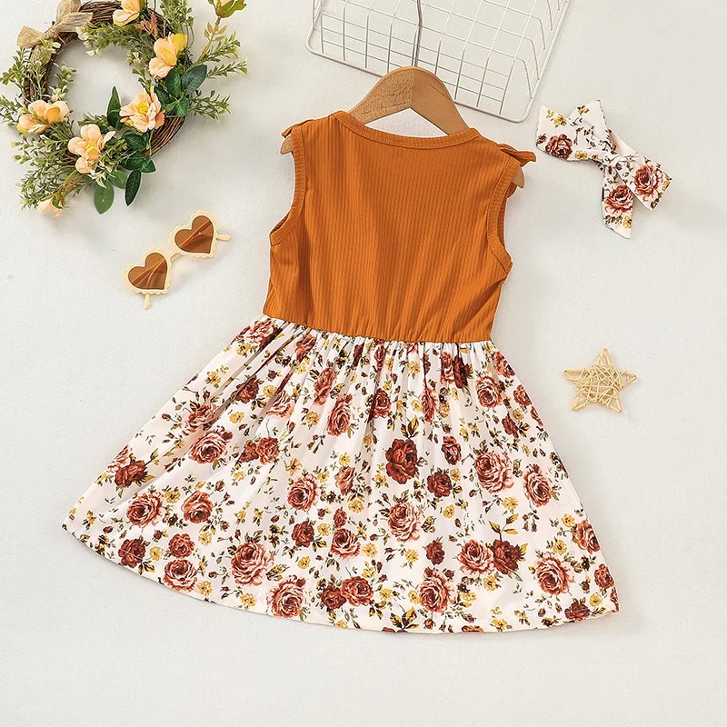 Floral Princess Style Dress 