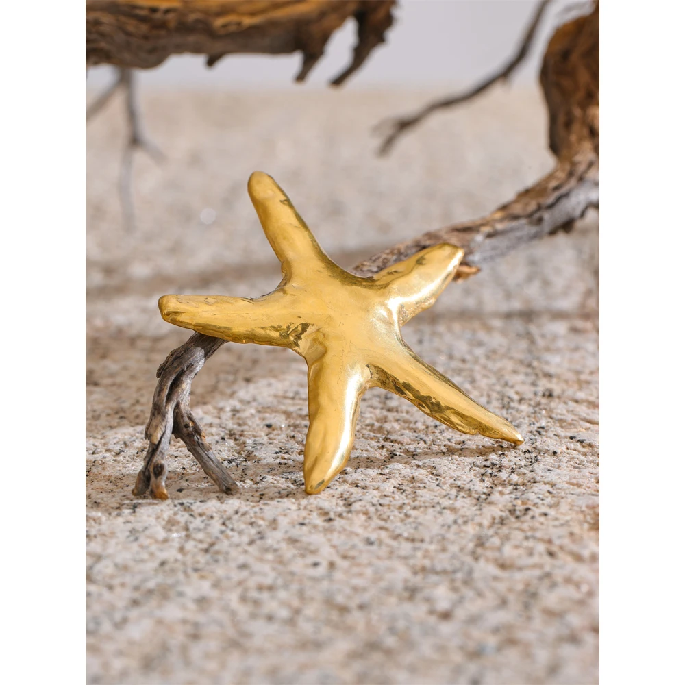 Yhpup 2025 Waterproof Starfish Brooches