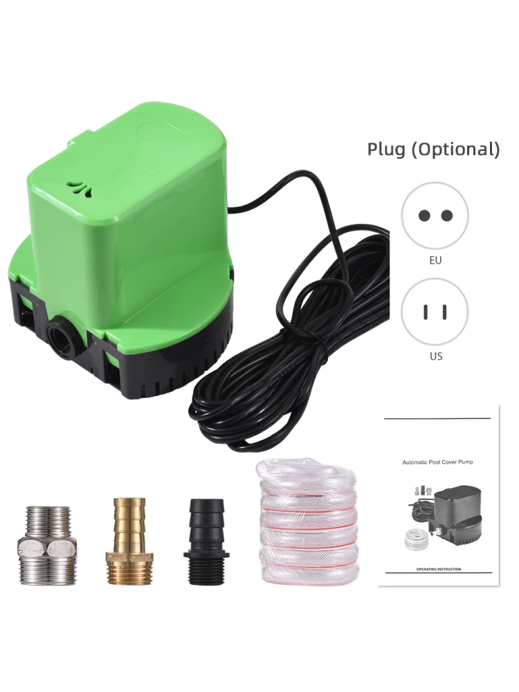 ปั๊มระบายน้ำสำหรับสระว่ายน้ำแบบฝังดินและแบบตั้งพื้น 3500 ลิตร/ชั่วโมง ปั๊มจุ่มใต้น้ำสำหรับสระว่ายน้ำ ปั๊มระบายน้ำสำหรับสระว่ายน้ำ 1