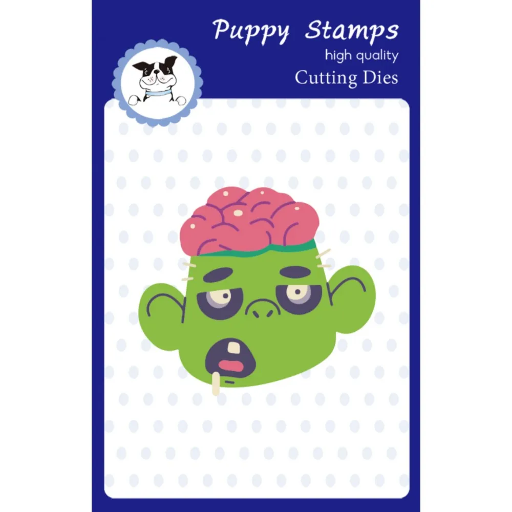 

PUPPY STAMP Halloween Character Metal Cutting Dies Scrapbooking Photo Album Decorative Embossing DIY Handmade Paper Cards Crafts