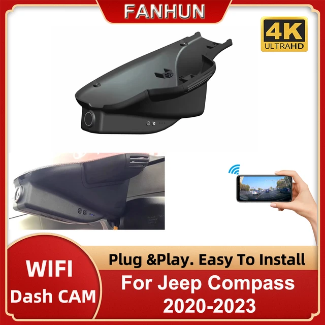 4K Plug And Play Easy installation Wifi Car DVR Dash Cam For Jeep