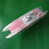 New Arrival DTRC X55 RC High-speed Racing Boats CNC Hardware 110km/h RC Boat Waterproof Ship Brushless Motor Toys Model TH22972 4