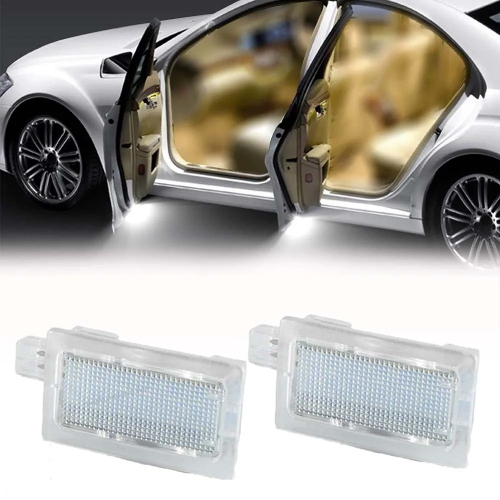 

2pc Led Door Courtesy Footwell Light Trunk Luggage Compartment Lamp For 2005-2022 Chrysler 300 200 Charger 2001-2010 Sebring
