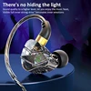 9D Surround HIFI Heavy Bass Headset 3.5MM/Type-C Digital Chip With Mic In-Ear Wired Headphones Music Sports For Samsung Android 2