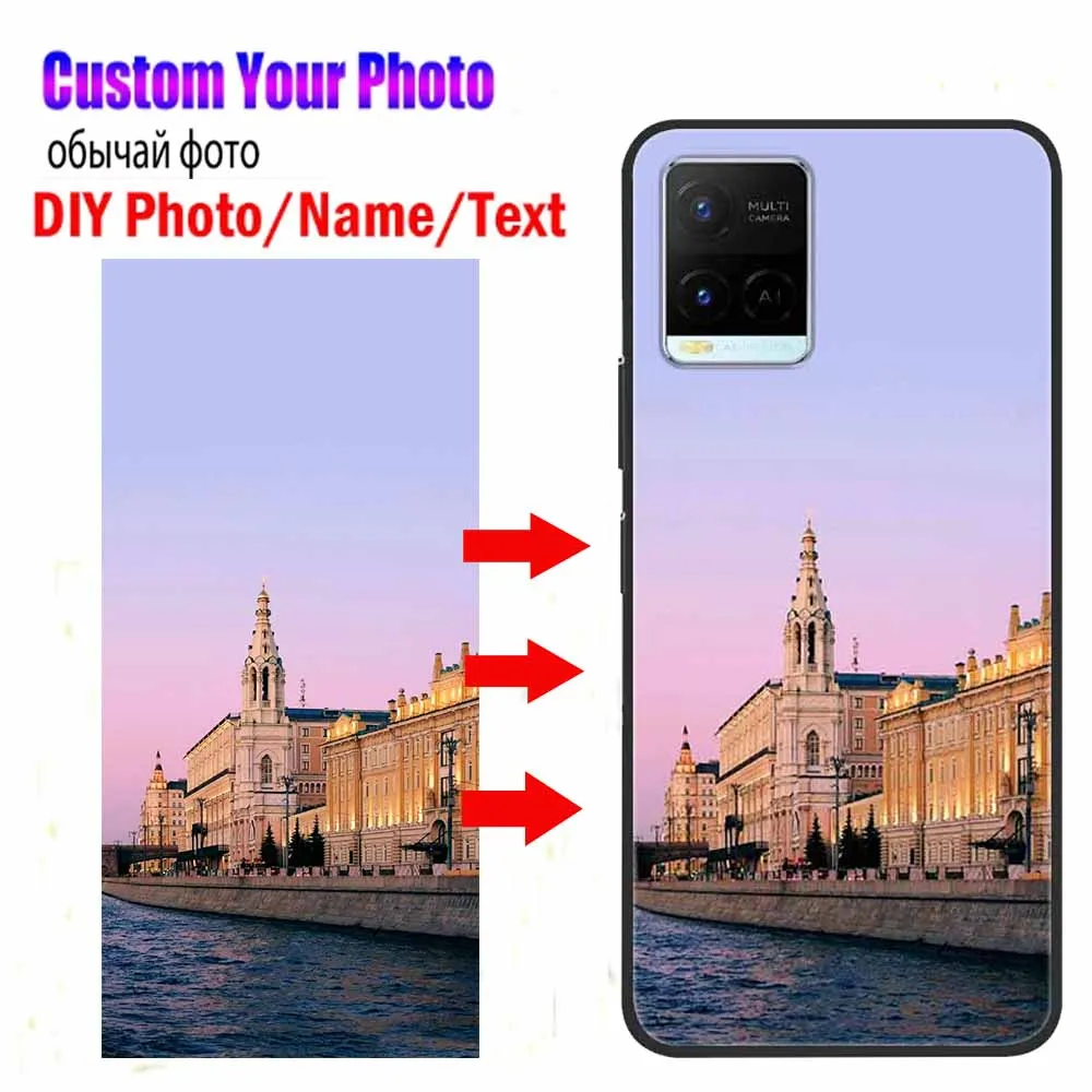 Personalized Silicone Phone Case with DIY Photo Design