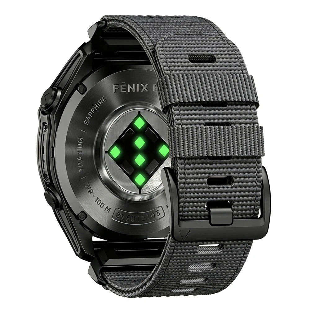 Premium QuickFit Nylon Strap - 26mm/22mm - Versatile Sport Bracelet