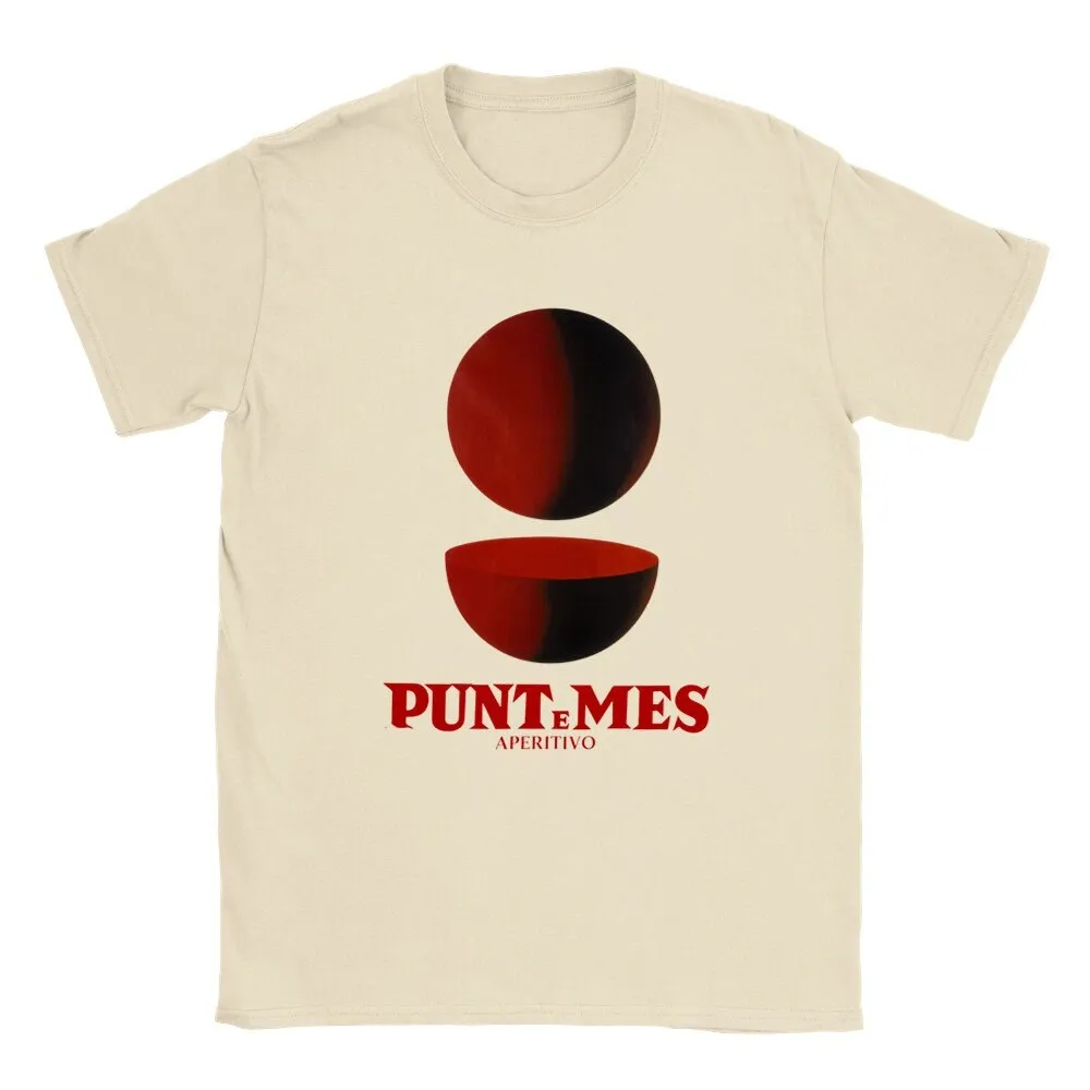 Punt E Mest-Shirt: Design Ispirato All'Annata Campari Ispired