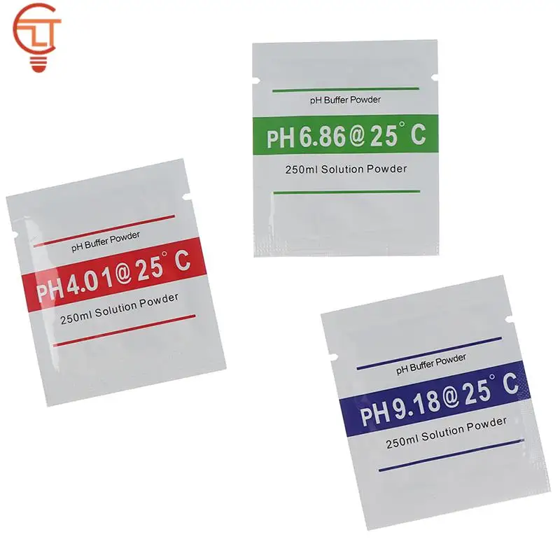 PH Meter Calibration Powder Solution For Pm Test Meter Plumbing 5/15pcs