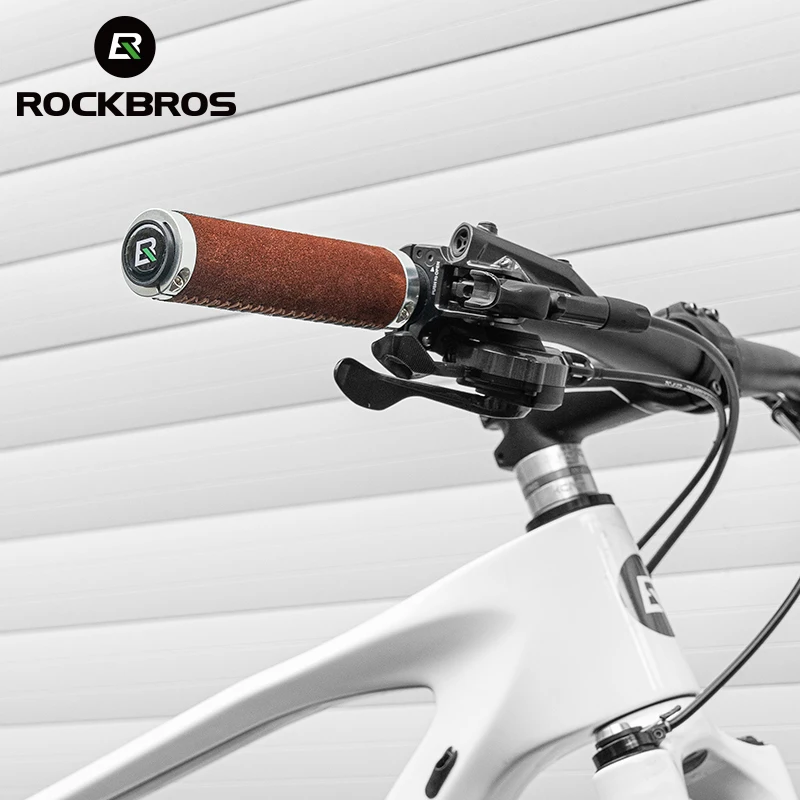 ROCKBROS 自転車ハンドルグリップ ノンスリップバイクグリップ ダブル