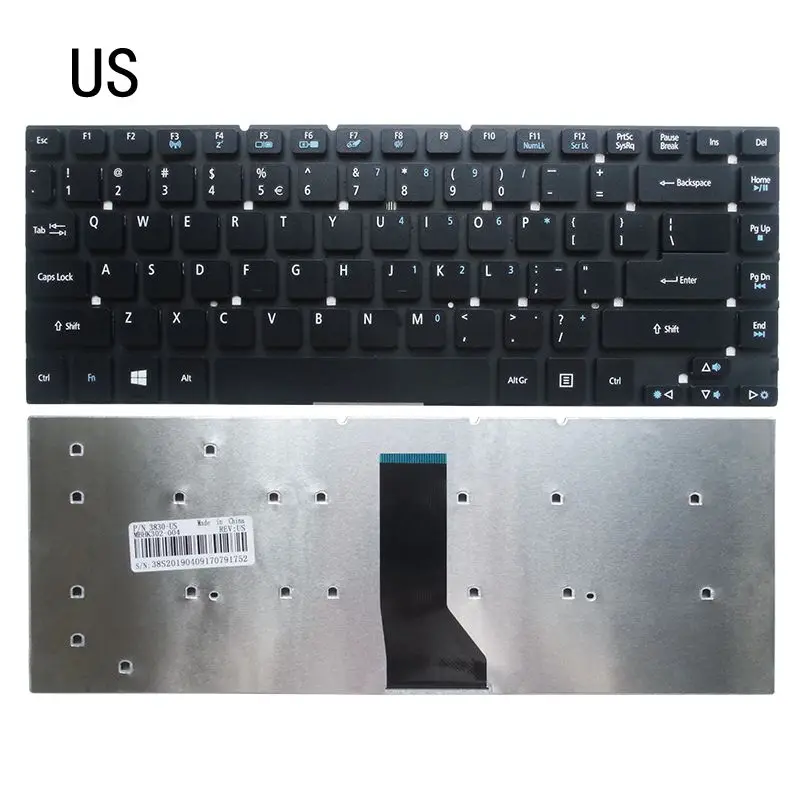

Новая клавиатура US для ноутбука ACER Aspire 3830 3830G 3830T 3830TG