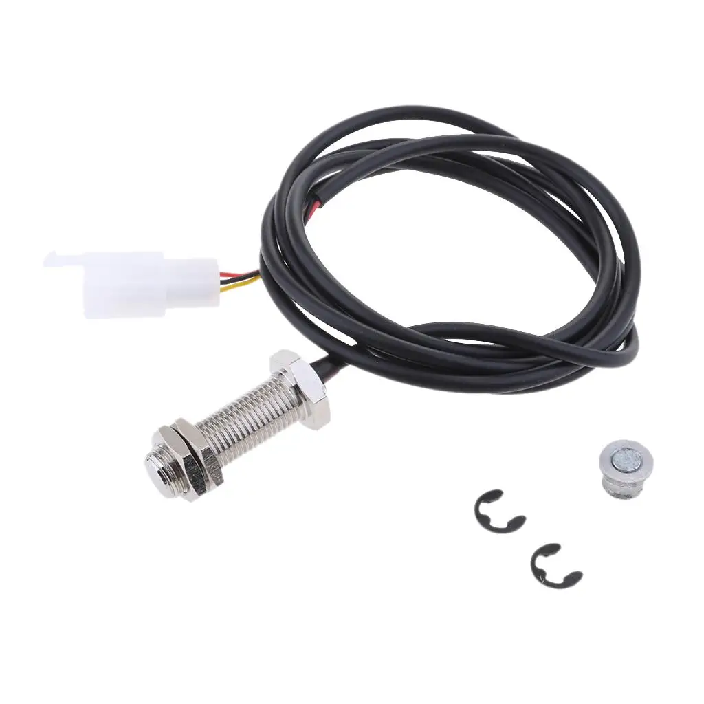 Sensor +Magnets for Motorcycles Digital Odometer Speedometer motorcycle speedometer speedometer sensor cable