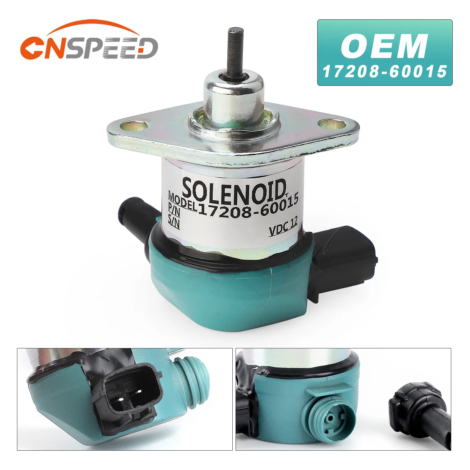 17208-60015 17208-60016 17208-60017 17208-60010 12V Stop Solenoid