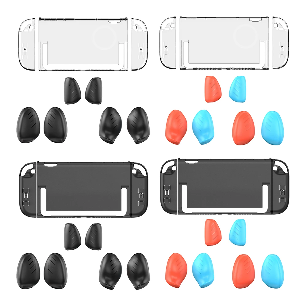 Crystal Protective Hard Case for Switch 2 Detachable Case Cover Anti-fall Protective Shell Dustproof for Nintendo Game Accessory