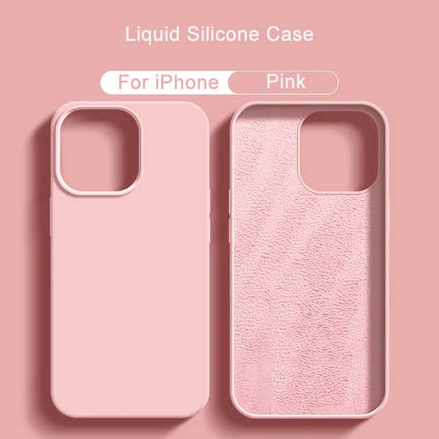 2024 Liquid Silicone Case For iPhone 14 12 11 13