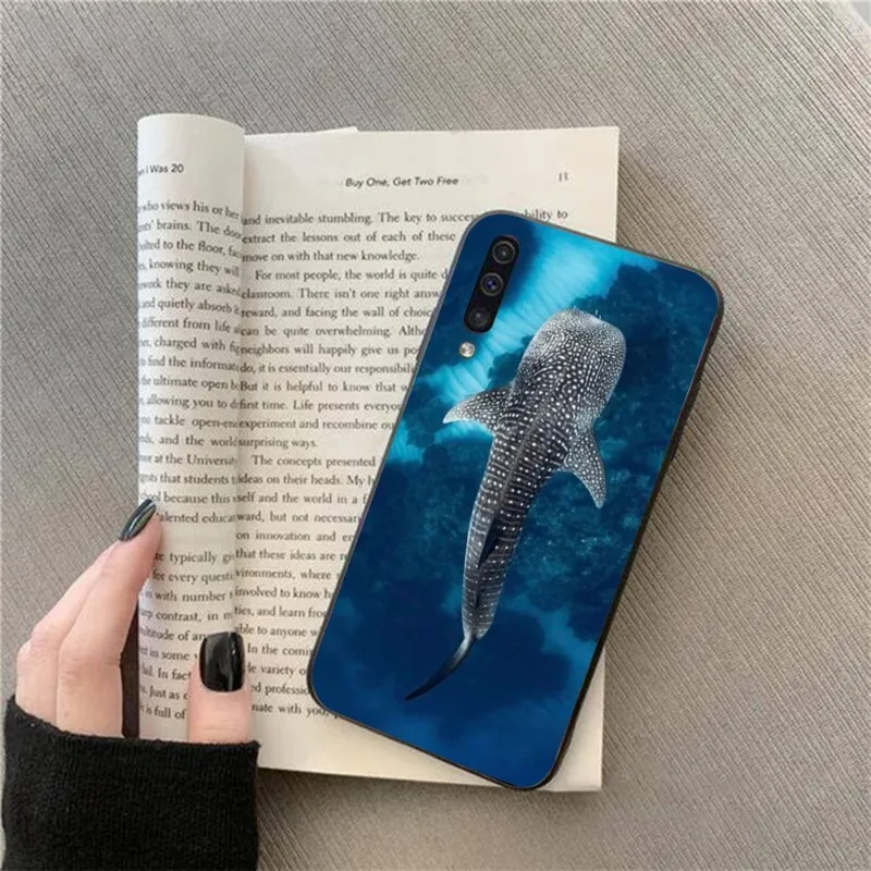 Ocean Whale Shark Swimming Case For Samsung Galaxy S24Ultra Funda S24 5G  S22 S23 Ultra S20 S21 FE S10 Plus Soft Tpu Phone Cases - AliExpress