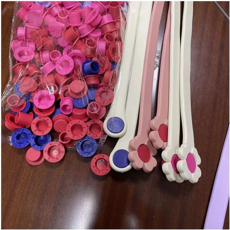 

1 Set Tote Bag Button Accessories For The Rope Handles Women Shoulder Plastic Screws 8 Colors 2023