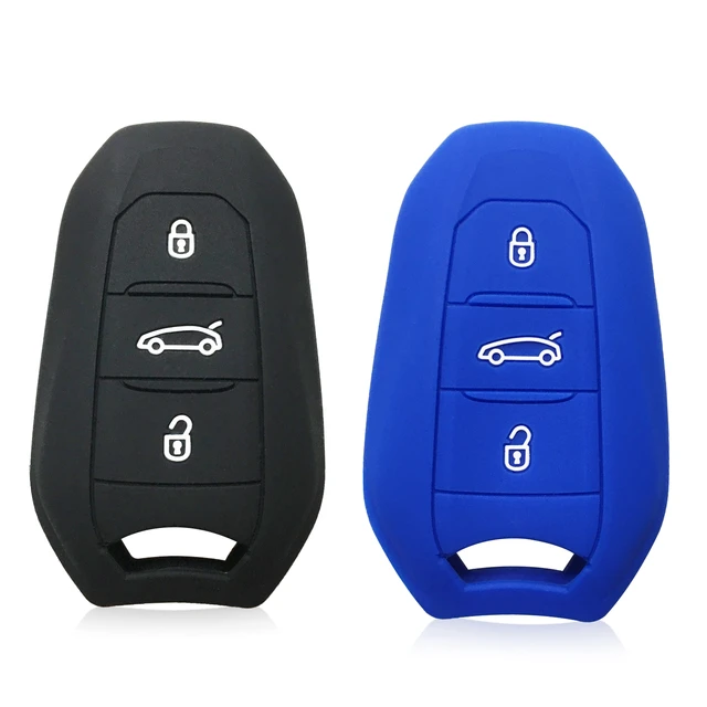 Silikon Schlüssel Abdeckung Kappe Für Peugeot 207 Rifter 308 407 508 Rxh  5008 2008 4008 408