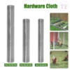 1/4 Inch Hardware Cloth Chicken Wire Fence Galvanized Welded Cage Wire Mesh Roll Poultry Metal Wire Fencing 1