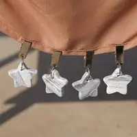 4pcs Tablecloth Weights Marble Table Cover Weights Anti-Skid Outdoor Curtain Shower Pendant Drapery Weights Table Cover Clips 2