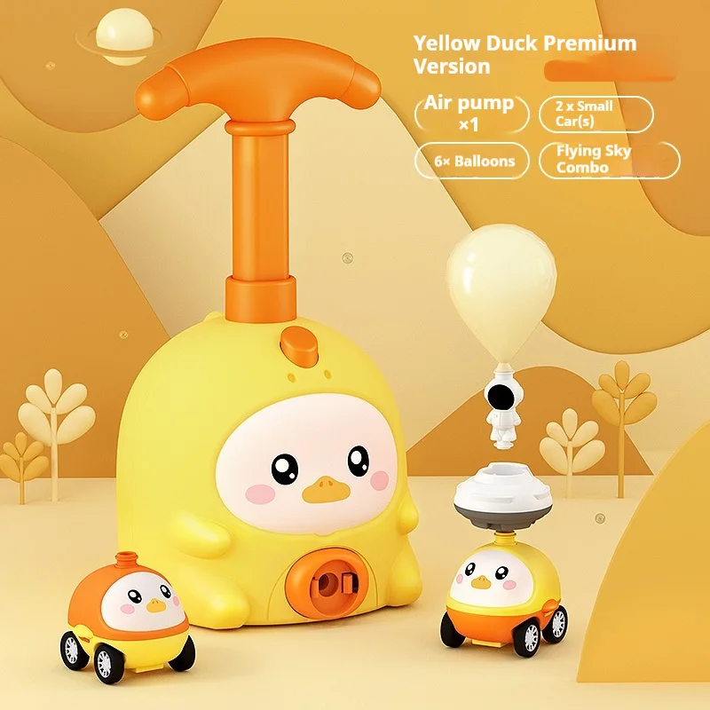 Aerodynamic Animal Balloon Car - Educational and Fun Science Toy