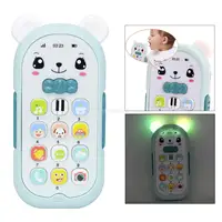 Baby Phone Toy Mobile Telephone Early Educational Learning Machine Kids Telephone Music Sound Machine Baby Mini Phone Toy 2