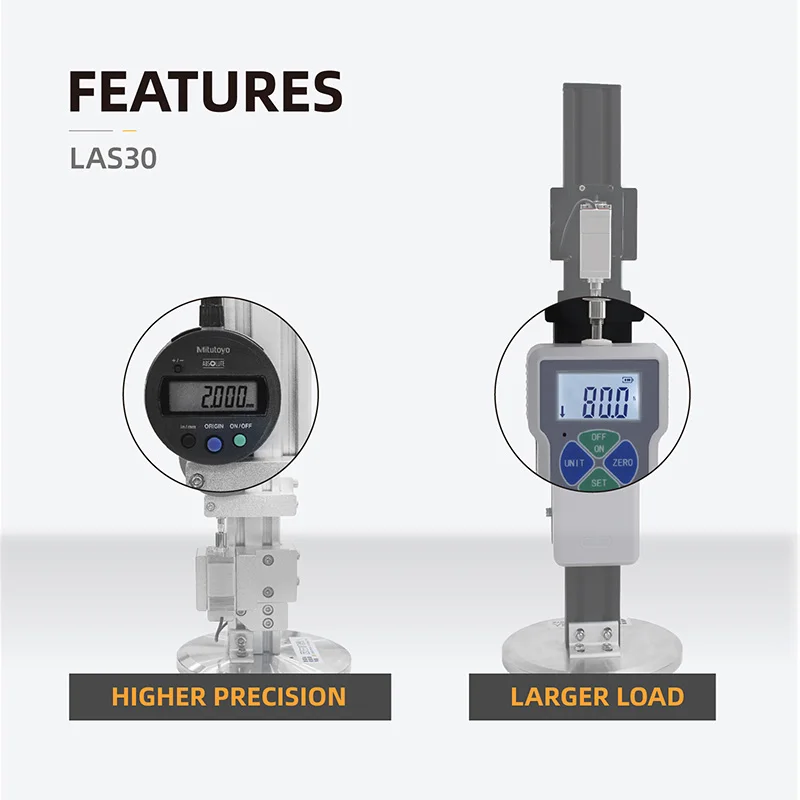 LAS30 로봇 자동화 힘 80N 스마트 리니어 액추에이터 스트로크 30mm 의료 장비용