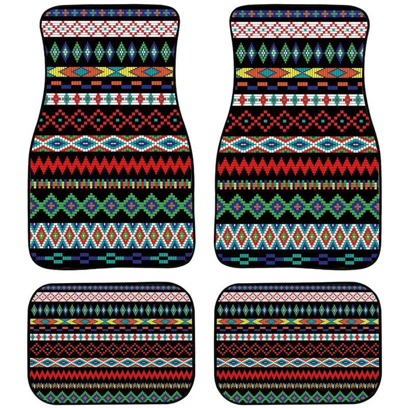 

Car Interior Vintage Stripe Design Accessories Floor Mat Universal Rubber Car Foot Mat for E36 E39 E46 E60 F10 F15