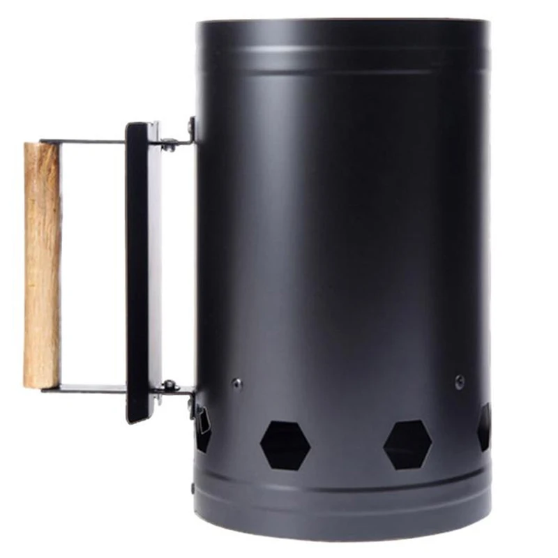 

HOT-Barbecue Tools Fast Point Charcoal Ignition Barrels Carbon Stove Ignition Outdoor Barbecue Tools Bamboo Chimney Starter