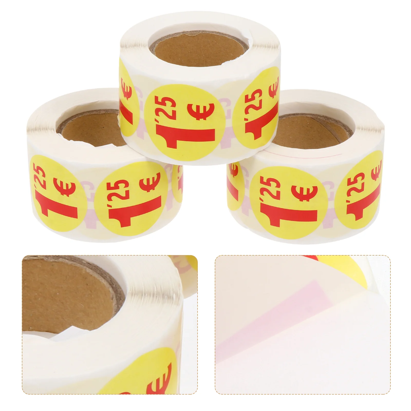 

1500 Pcs Applique Label Price Tag Sticker Labels Priced Garage Sale Stickers Small Round Decals
