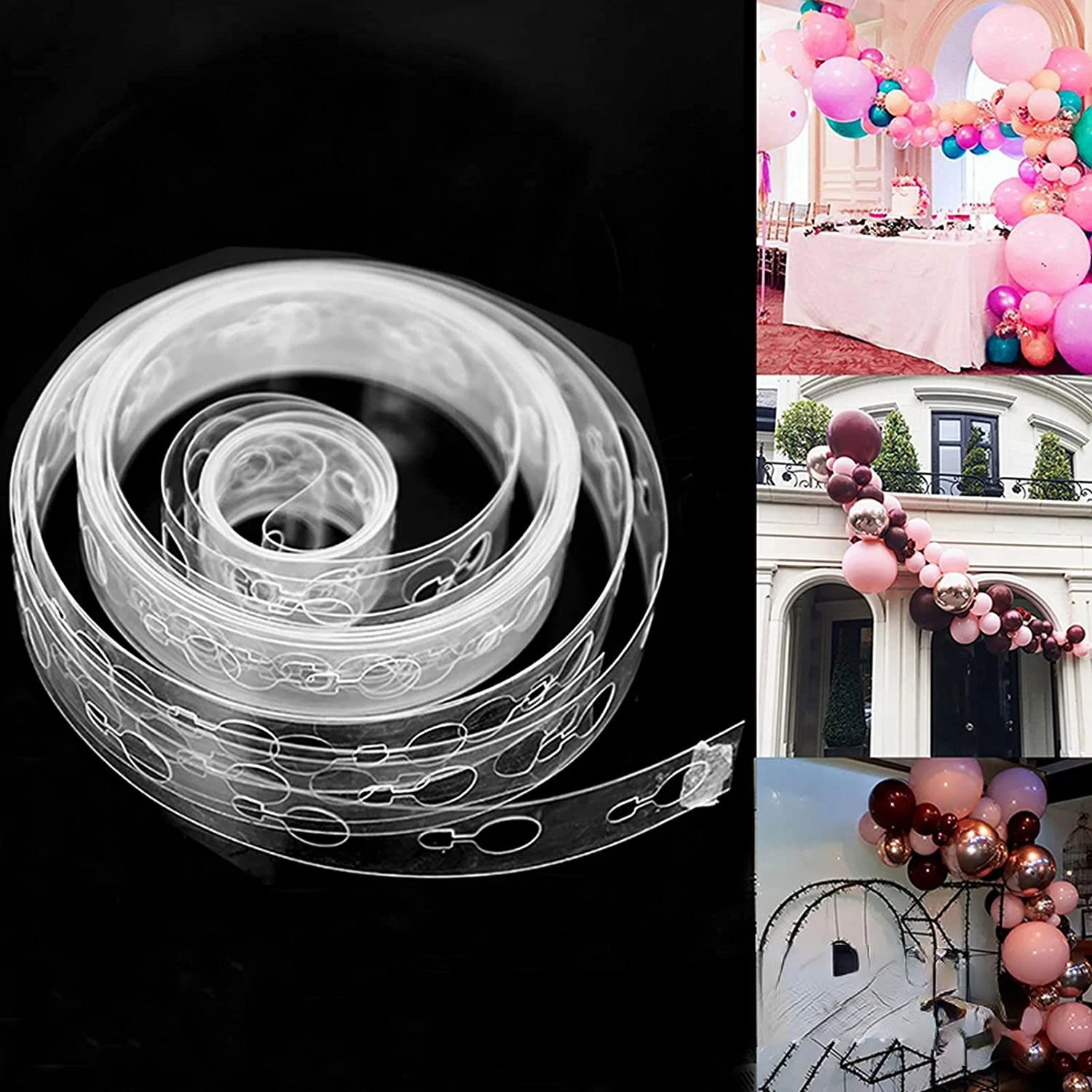 

Balloon arches Wedding decoration accessories Baloon garland chain Birthday background ballons deco Party air globos decor kit