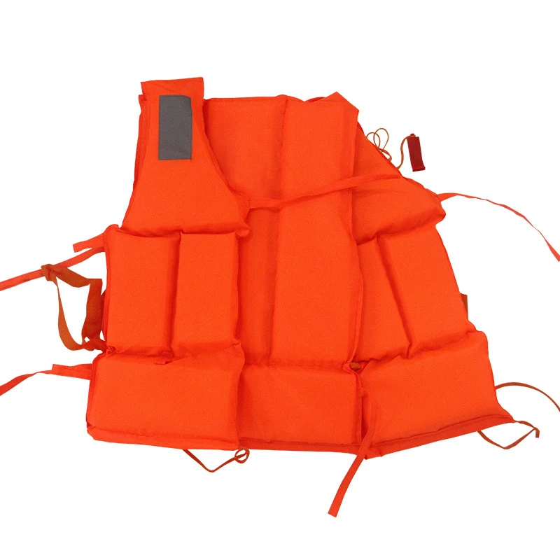 Orange Adult Childen Foam Flotation Swimming Life Jacket Vest With Whistle Boats Fishing Vest Swimming Drifting life jacket