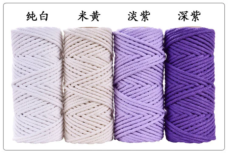 5mm Macrame Cord Macrame Wall Hangings Plant Hangers, Knotting Crafting and  Home Decor Boho Macrame Rope Crafts Gift Wrapping - AliExpress