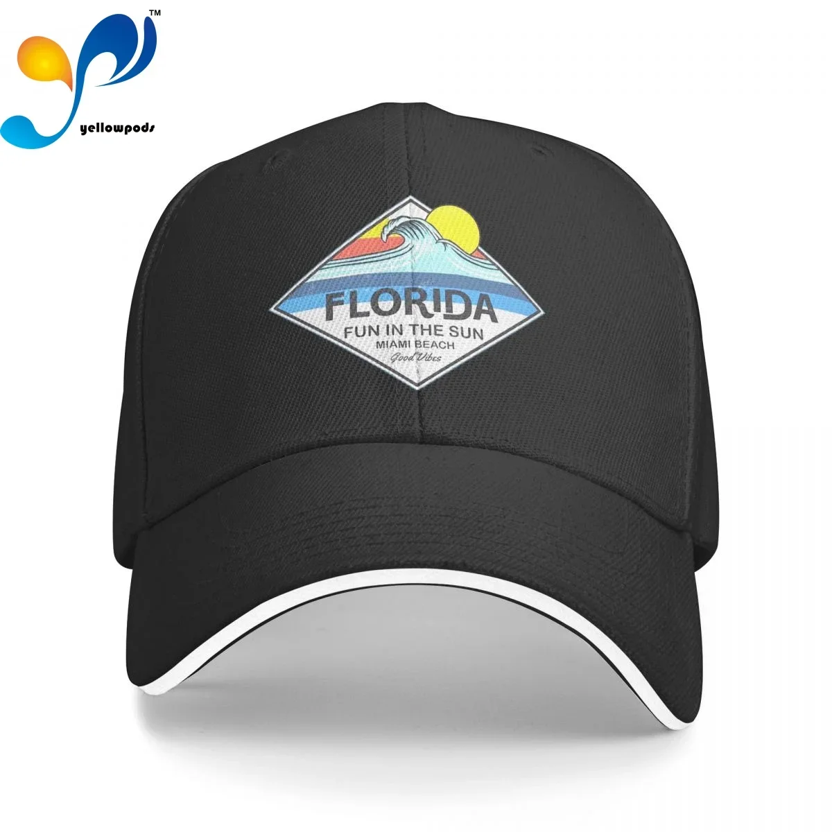 

Unisex Cotton Cap For Women Men Florida Fashion Baseball Cap Adjustable Outdoor Streetwear Hat
